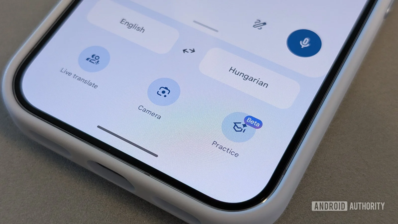Google Translate set for a modern Android makeover
