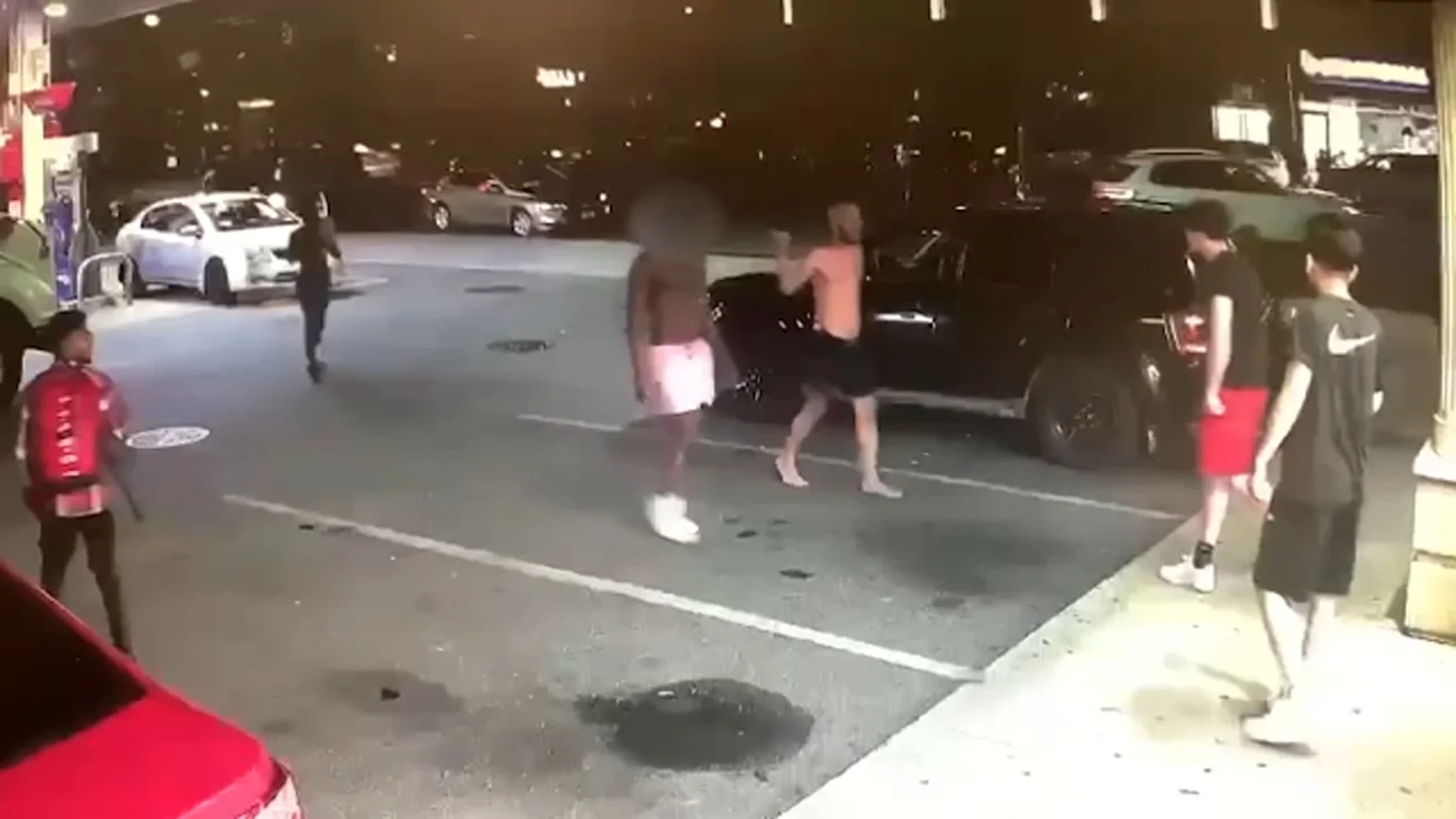 "Deadly Stabbing at Brooklyn Gas Station: Surveillance Video Reveals Shocking Altercation"