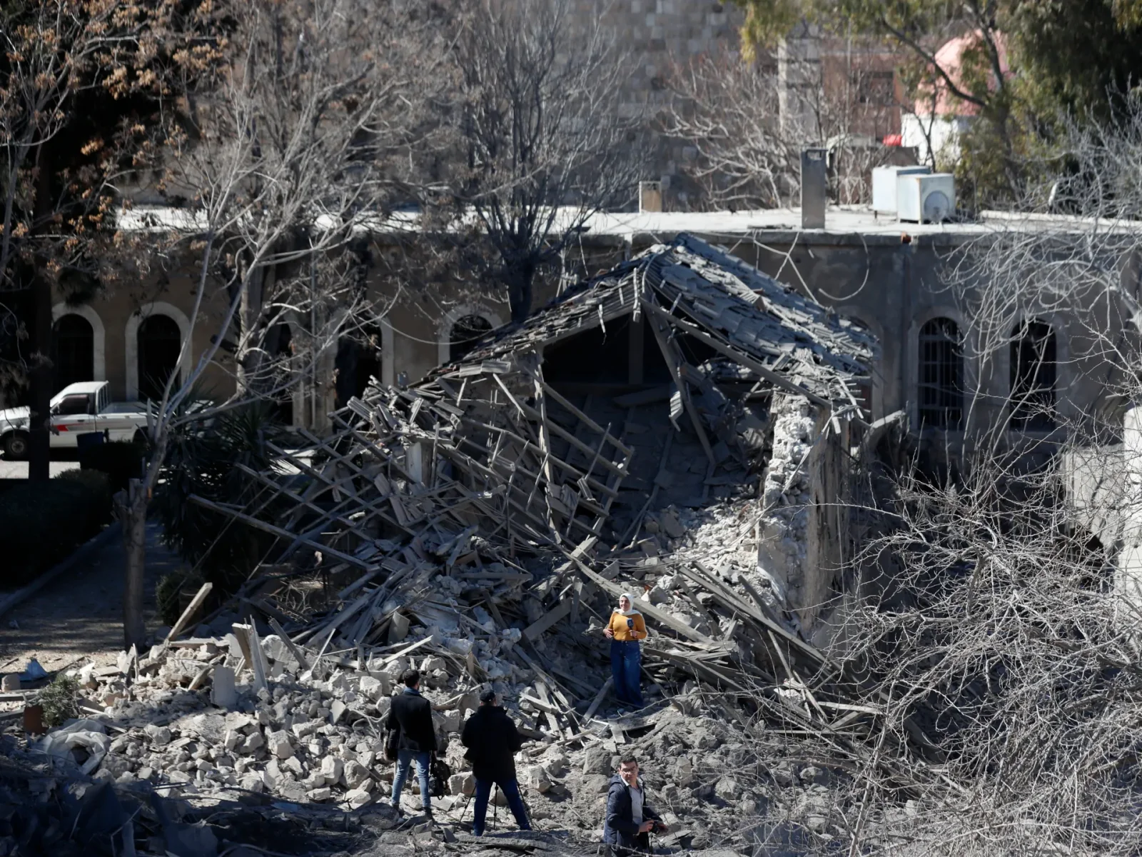 Israel's ongoing strikes in Syria target Iran-backed fighters.