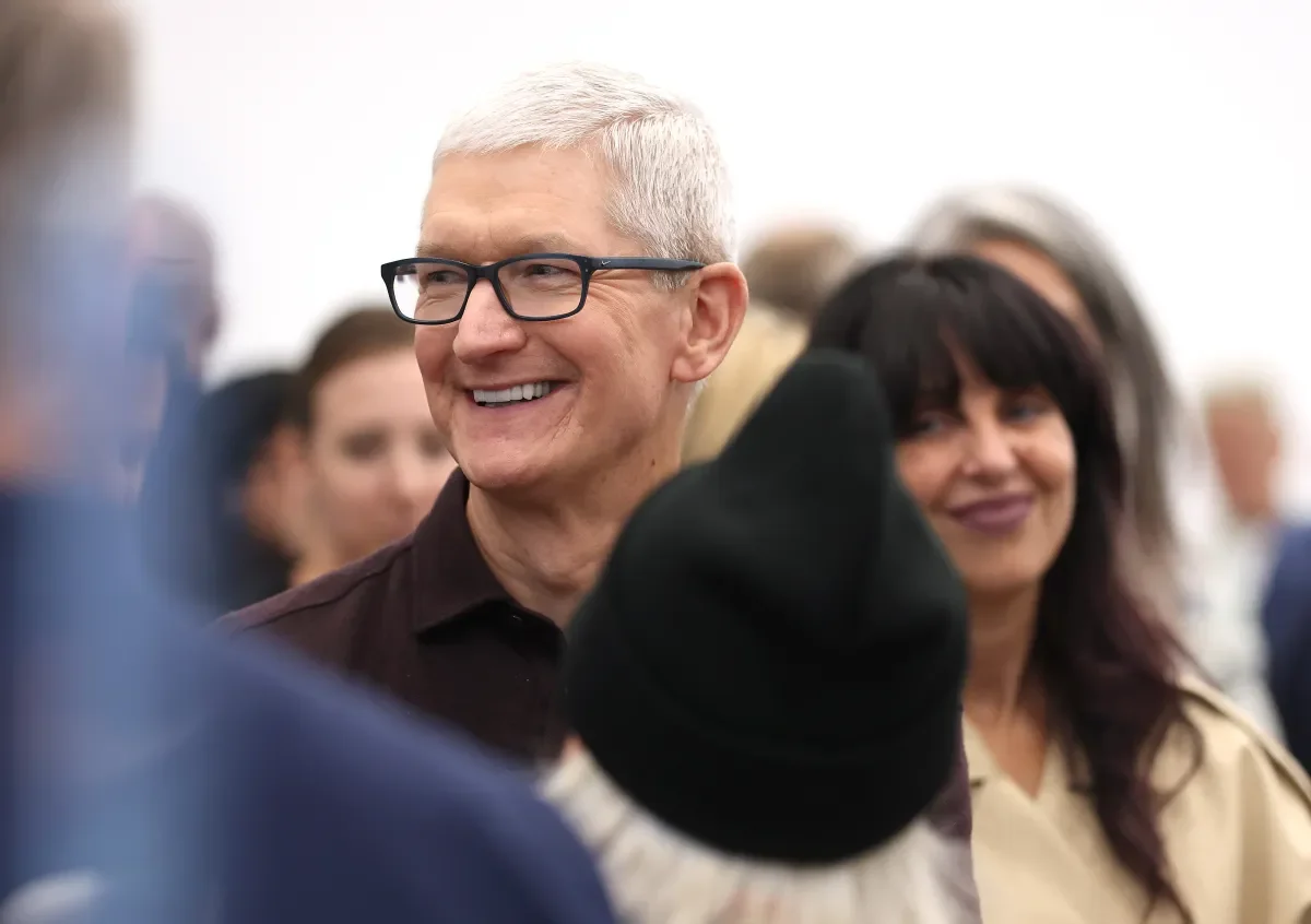 Tim Cook expresses excitement for Apple's expansion in India.