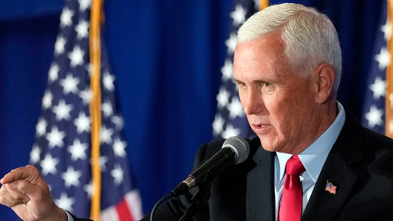 Pence Stands Firm on "No One is Above the Law" Amid Trump Indictment