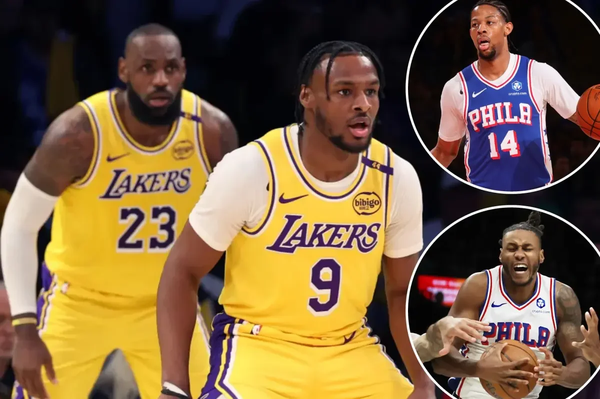 Bronny James to 76ers? Here’s how a trade could unfold