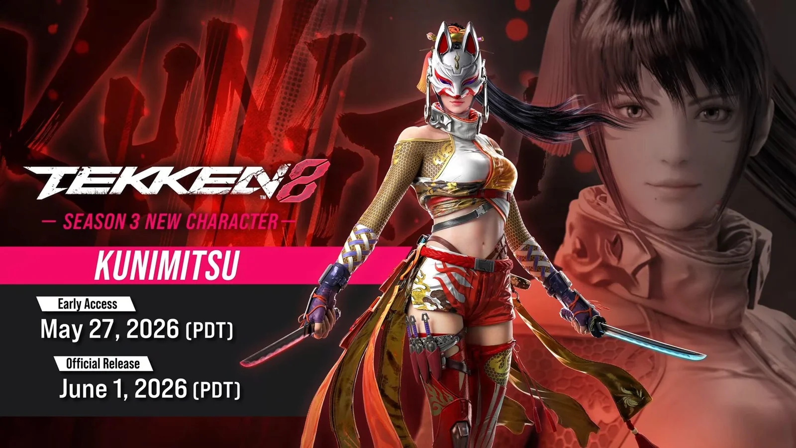 Kunimitsu lands in Tekken 8 Season 3 with early access for pass holders