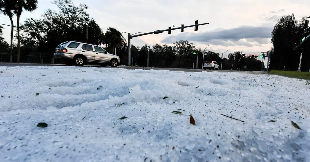 Texas Hit by Baseball and Grapefruit-Sized Hail in Severe Storms