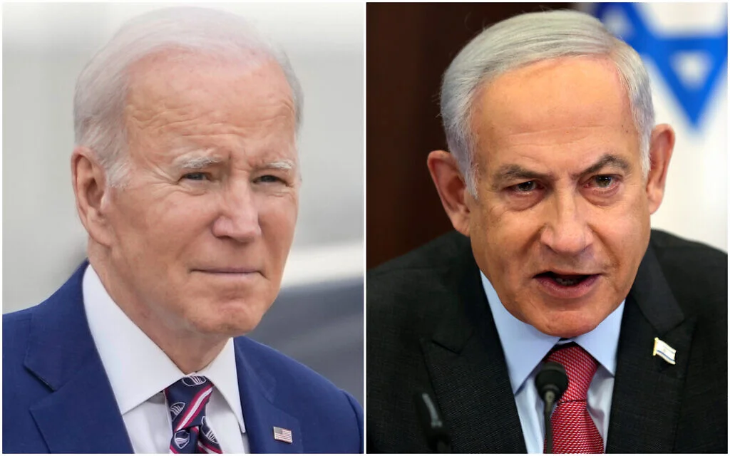 "Biden Offers Full Support to Israel Amid Massive Gaza Attack"