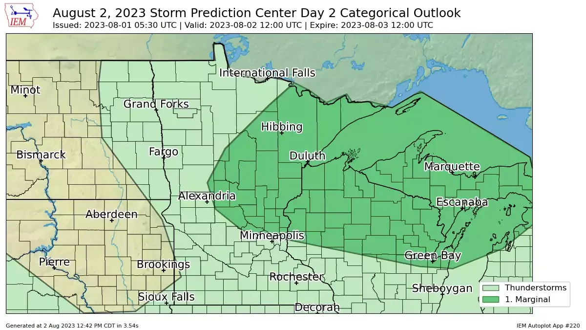 Unsettled Weather Ahead: Thunderstorms and Cooler Temperatures Expected