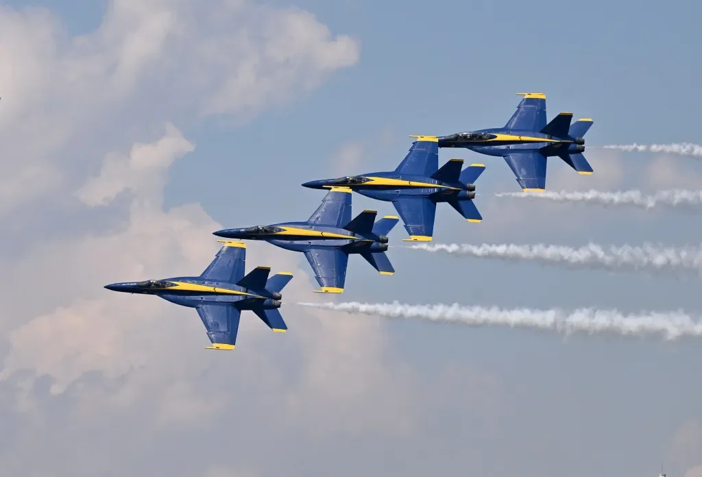 Prime viewing spots for Baltimore's Sail250 Blue Angels show