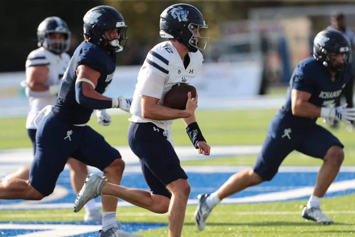 Heat index forces stoppage, Mines-Washburn settle for a 16-16 tie