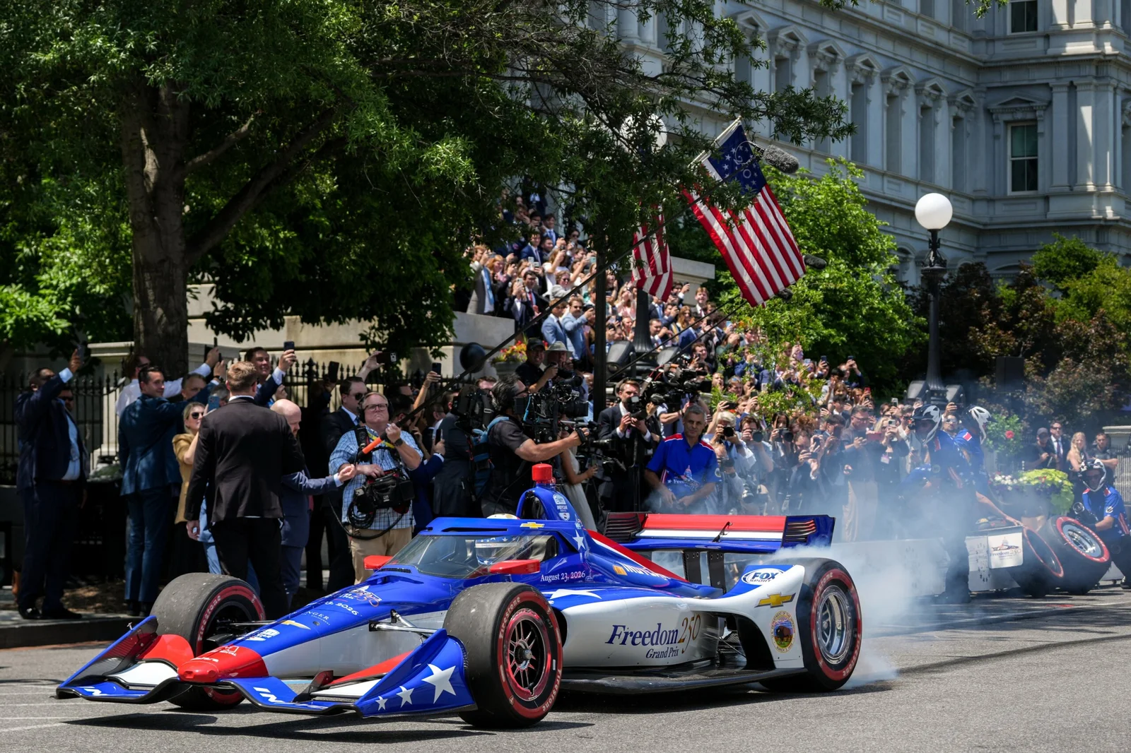 IndyCars Take Over Downtown DC for Freedom 250, Upending Closures and Transit