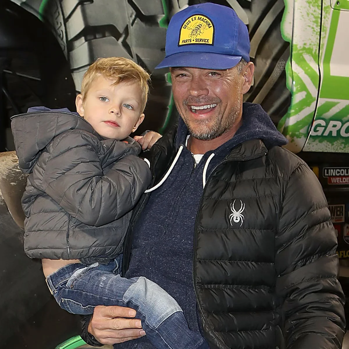 Axl Duhamel Nears Dad's Height on Family Day Out