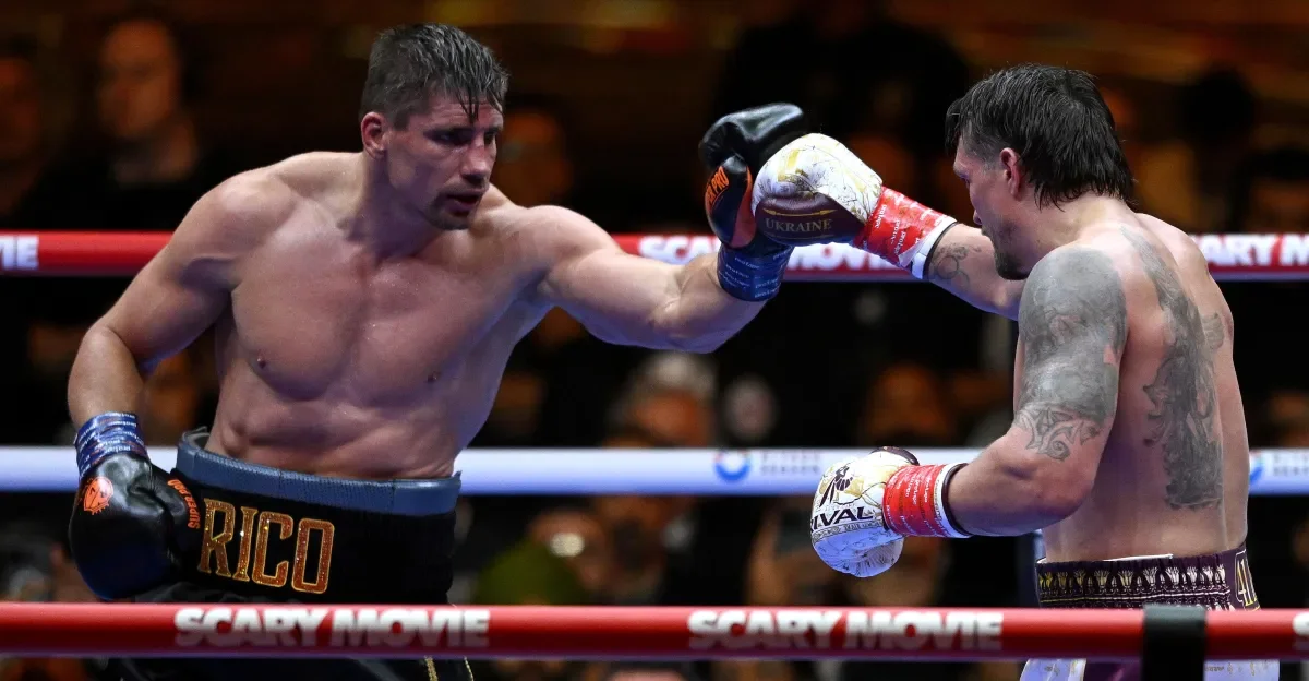 Usyk nails late KO to cap close scorecard duel with Verhoeven