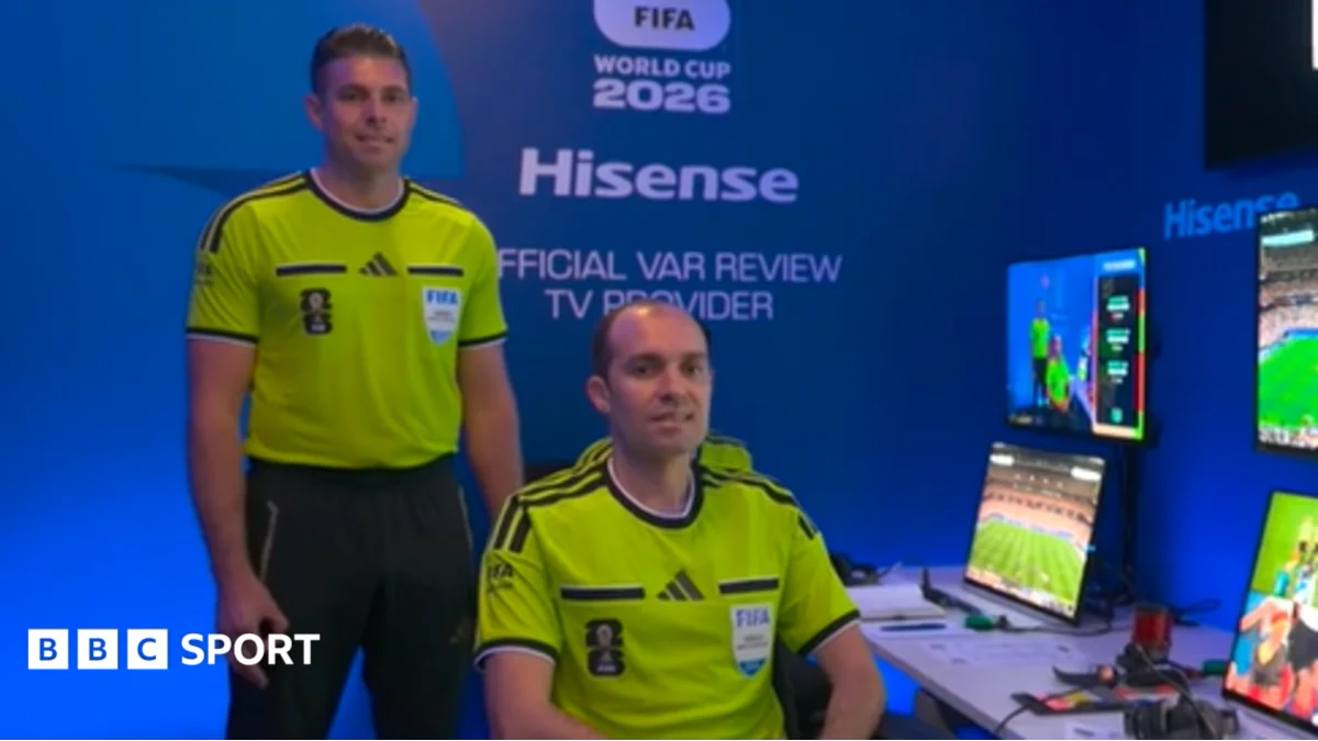 FIFA probes VAR hand gesture caught on camera before Germany-Curacao