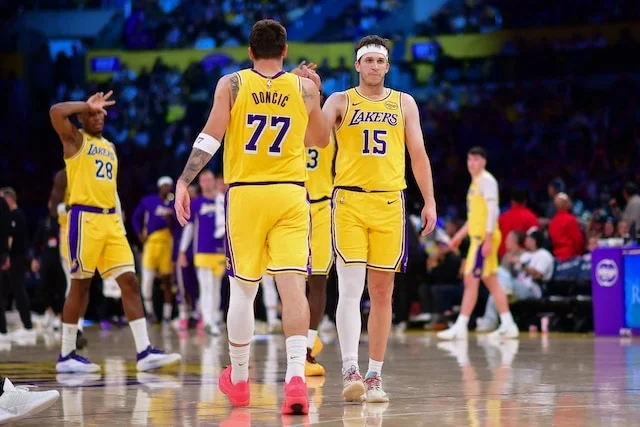 Lakers Open Playoffs Shorthanded as Doncic and Reaves Await Return