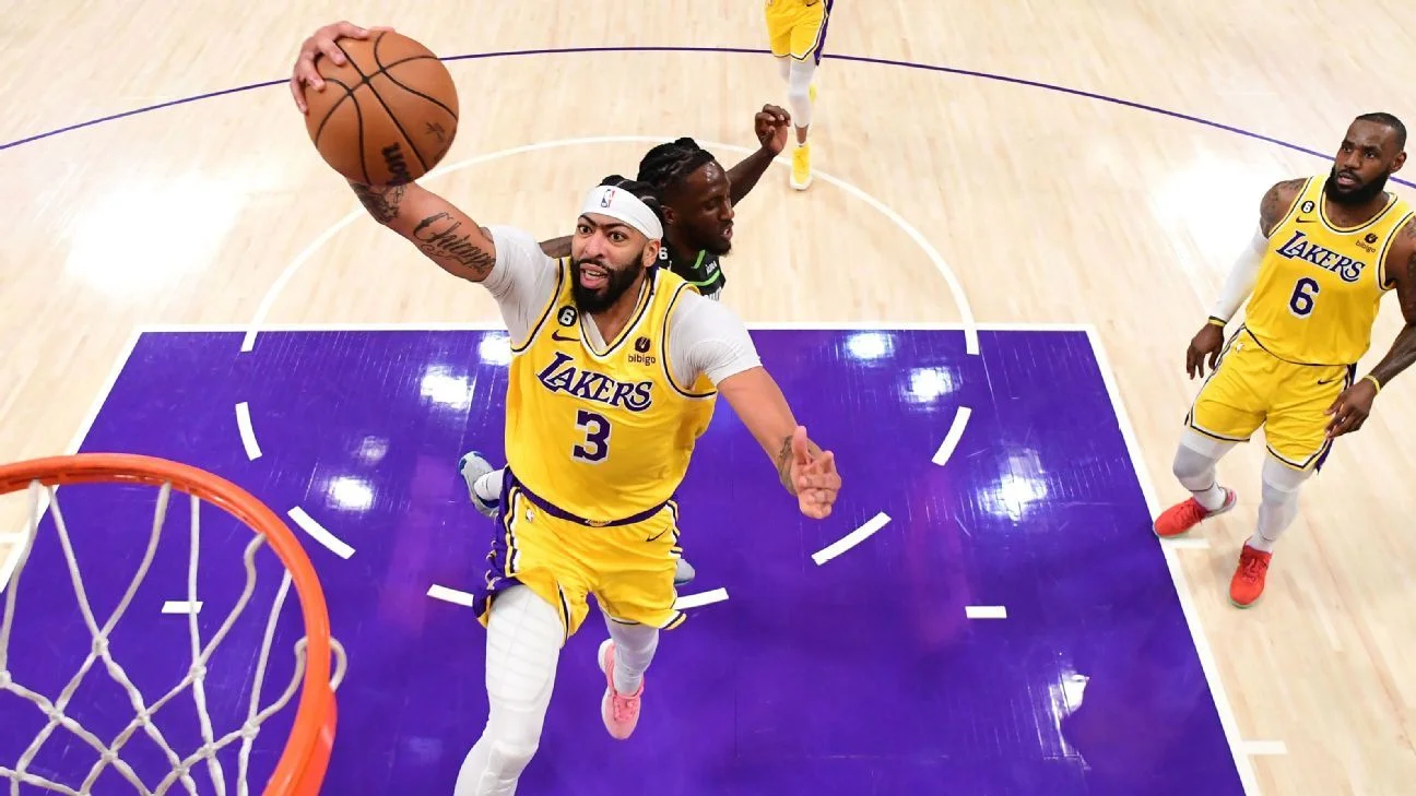 LeBron and Lakers secure 7th seed in West after OT win over Timberwolves.