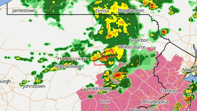 Multiple Tornado Warnings and Damage Reported in Pennsylvania