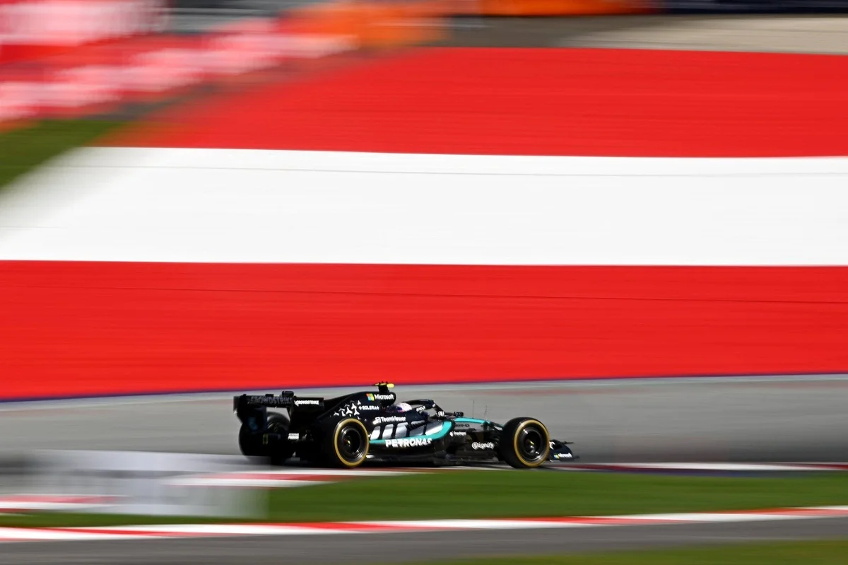 Antonelli Tops FP2 as Mercedes Shine on Friday at Austrian GP