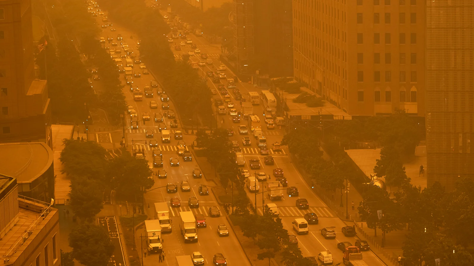 Canada Wildfire Smoke Forces School Closures and Event Cancellations in Tri-State Area