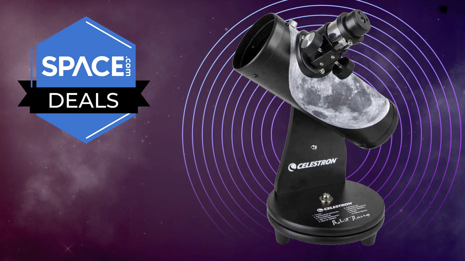 Pocketable starter telescope steals the show for quick skywatching