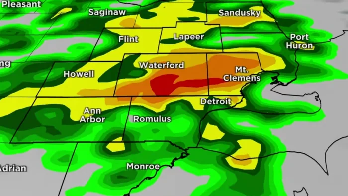 Unsettled Weather Ahead: Rain and Storms Expected in Metro Detroit