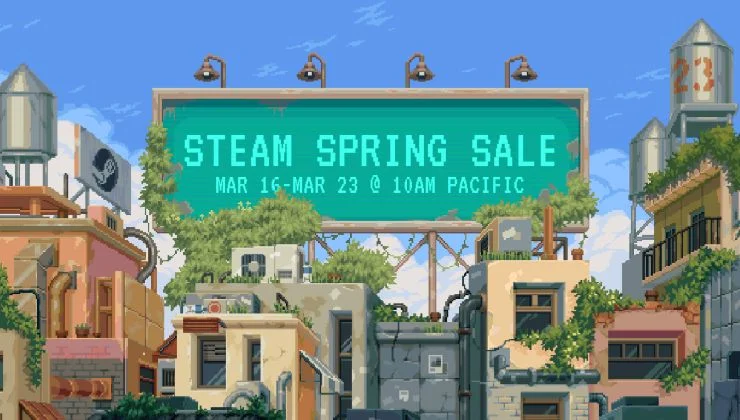 "Steam Spring Sale: Discounts on Steam Deck and Custom Startup Feature"