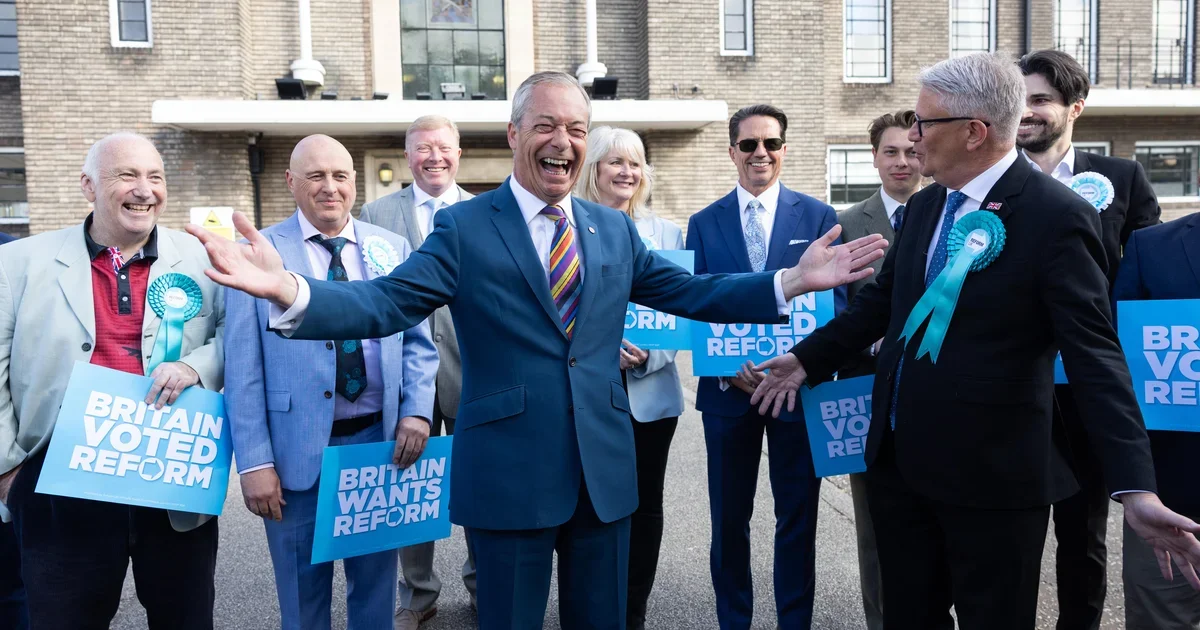 Farage's Reform UK triggers political shake-up as Labour and Tories falter