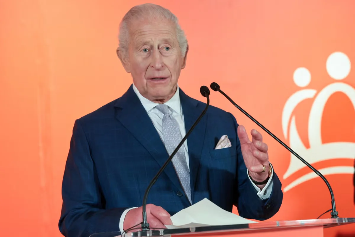 Charles’s US visit closes with Virginia finale as Macron jokes and Trump weighs in