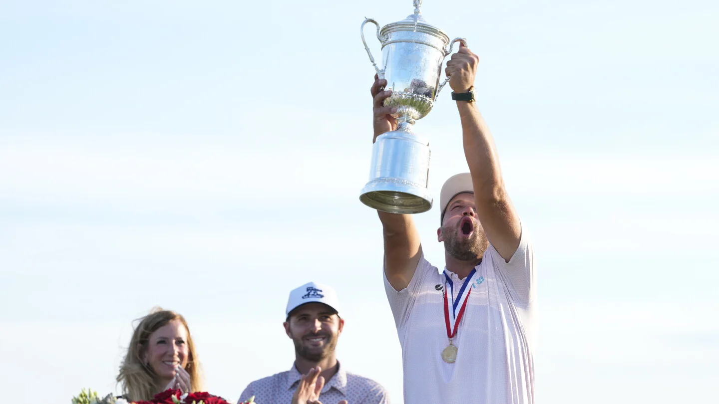 Clark defies the crowd to win a dramatic U.S. Open at Shinnecock