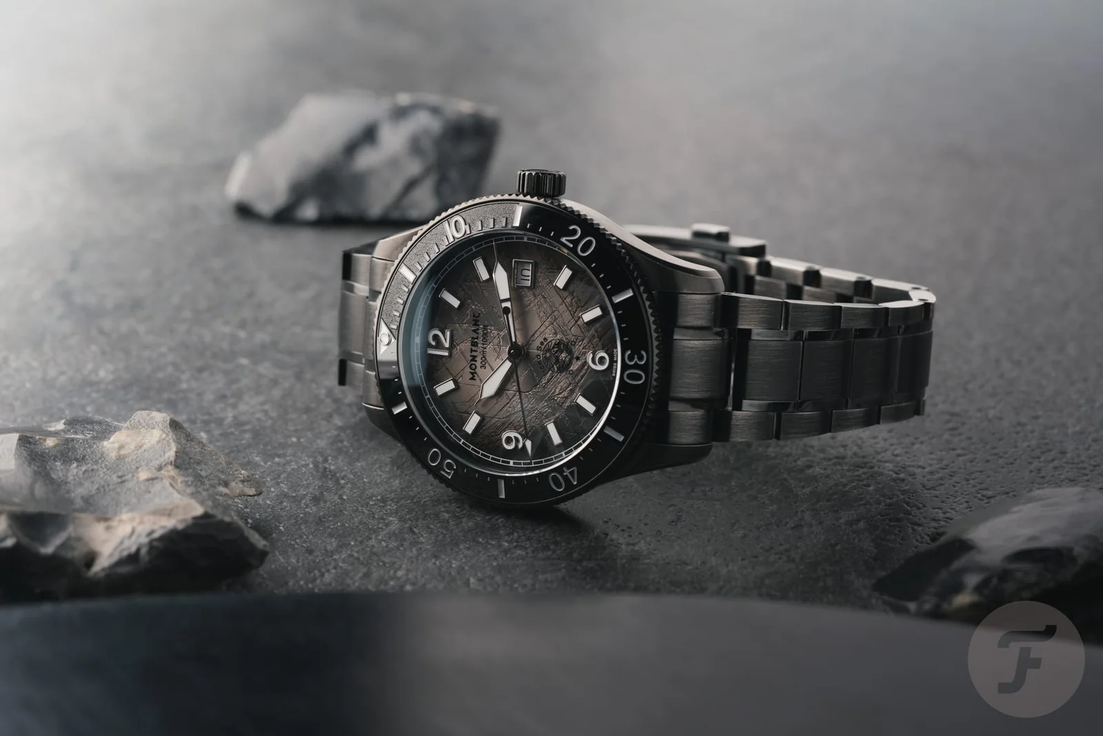 Montblanc Iced Sea 0 Oxygen: A Rock-Washed Dive Watch with Glacier-Pattern Flair