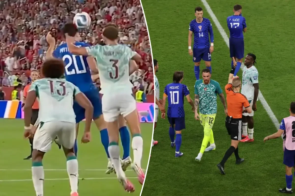 VAR offside wipes Croatia’s stoppage-time equalizer against Portugal