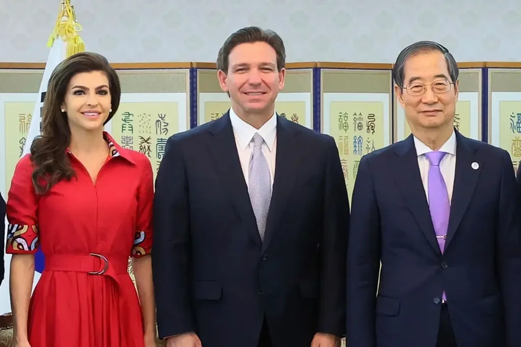 "Gov. Ron DeSantis Engages in International Diplomacy"