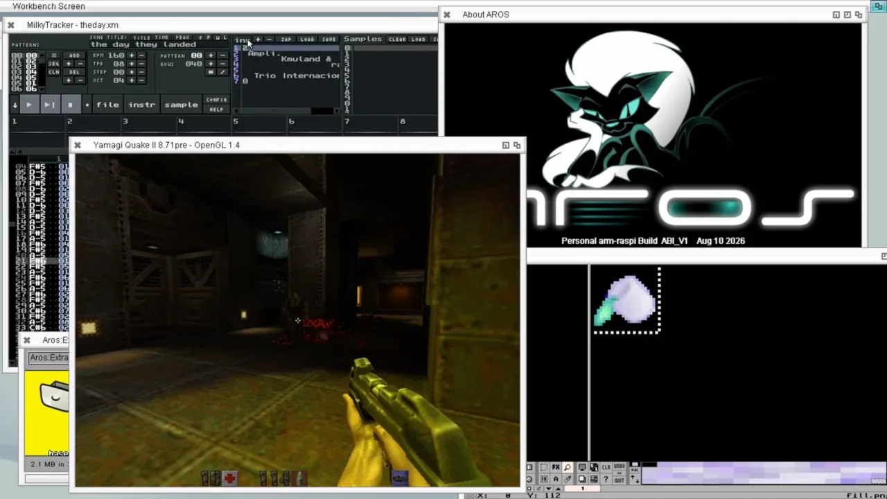 AROS Goes Bare-Metal on Raspberry Pi, Bringing Amiga Legacy to ARM