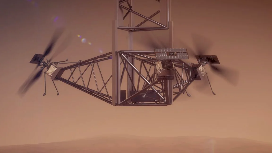 NASA JPL hits Mach 1.08 in Mars rotor tests, boosting SkyFall lift