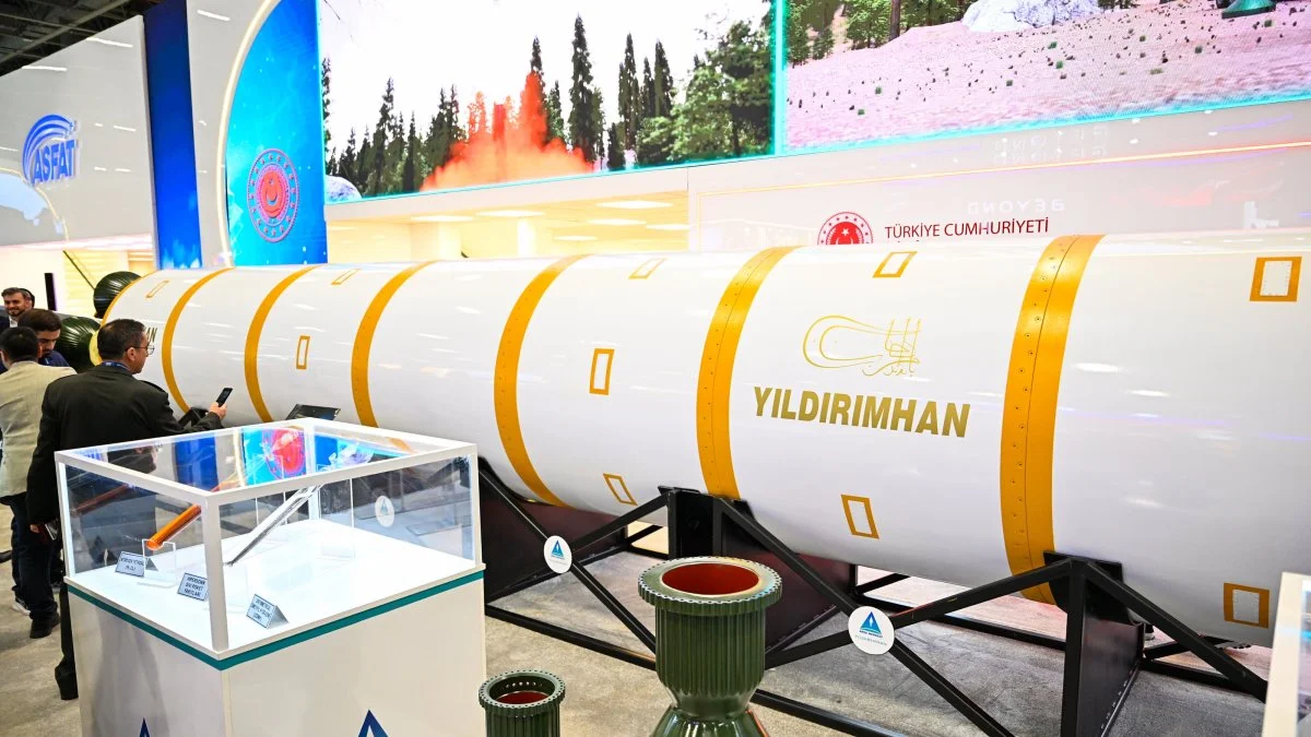 Turkey unveils first ICBM, Yildirimhan, at SAHA 2026 defense expo