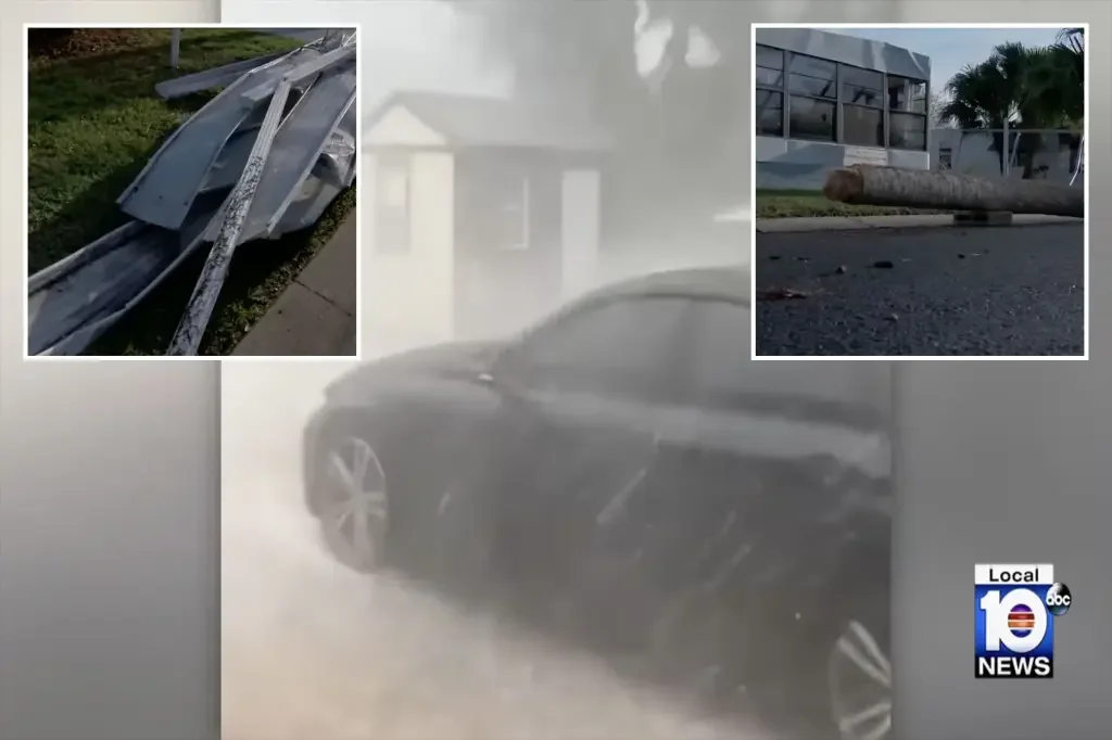 Tornadoes Ravage Florida and the Deep South.