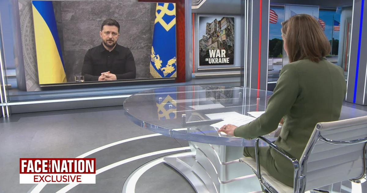 Ukraine braced for looming Russian assault, Zelenskyy warns in CBS interview