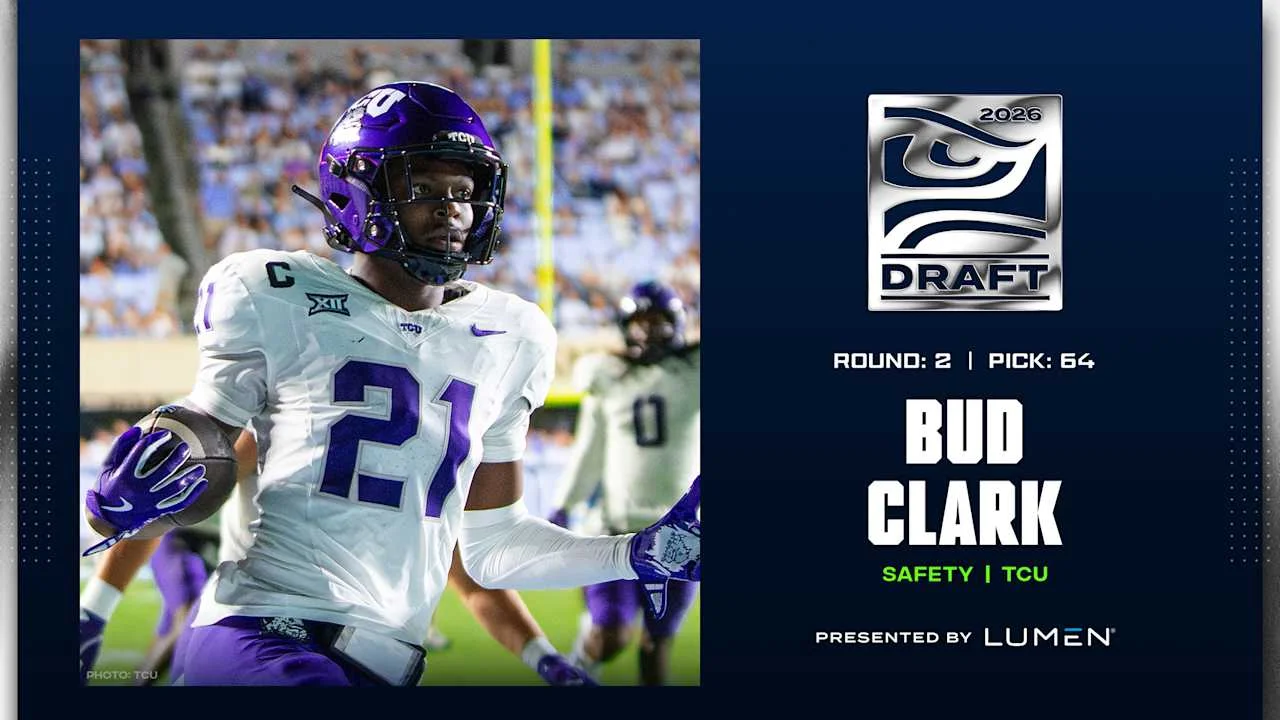 Seahawks add versatile safety Bud Clark with No. 64 pick