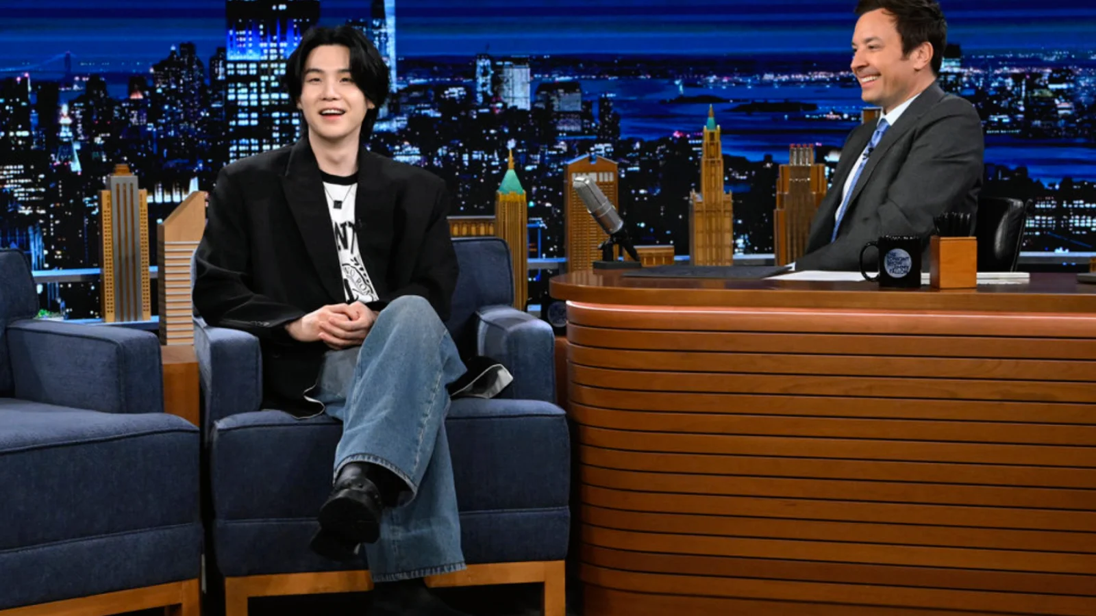 Suga's Musical and Personal Antics on 'The Tonight Show'