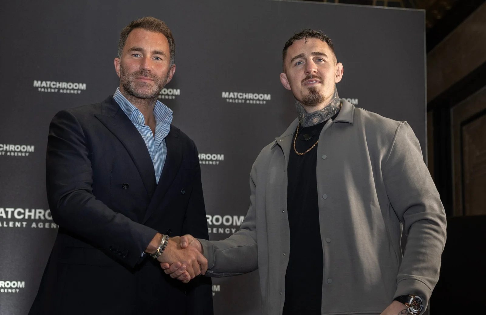 Hearn pitches triple payday to free Aspinall from UFC contract