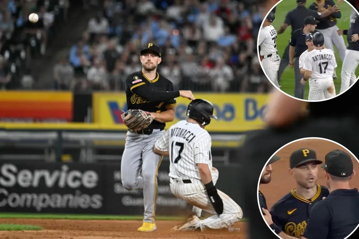 Elbow sparks benches-clearing clash as Pirates beat White Sox 4-2