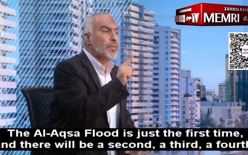 Hamas Vows to Continue Attacks Until Israel is Destroyed