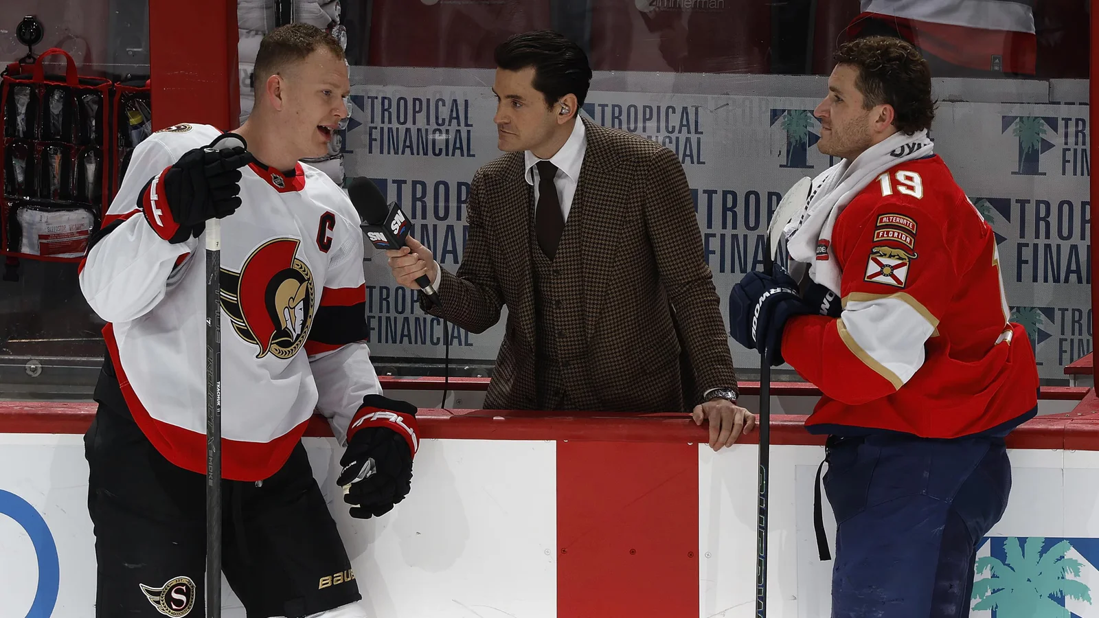 Panthers land Tkachuk from Senators in three-pick blockbuster