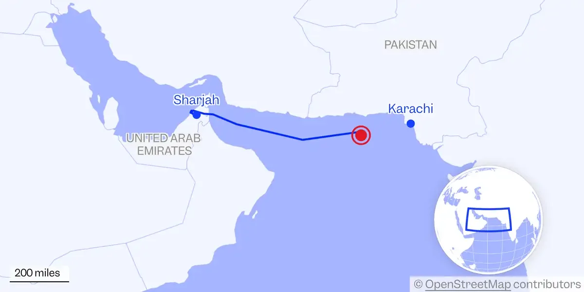 Karachi-Bound Boeing 737 Cargo Plane Vanishes Over Arabian Sea