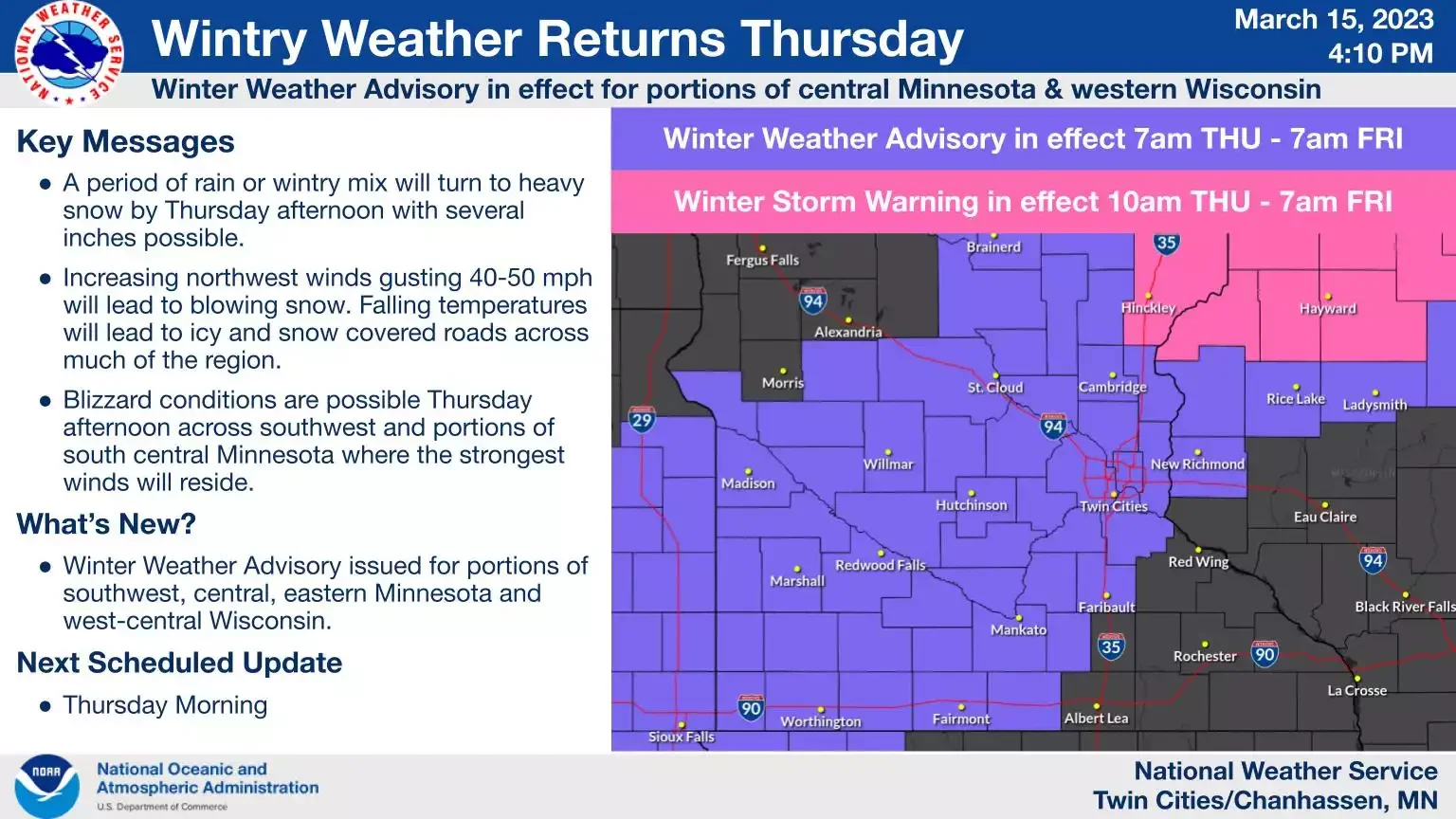 Minnesota Braces for Another Winter Storm.