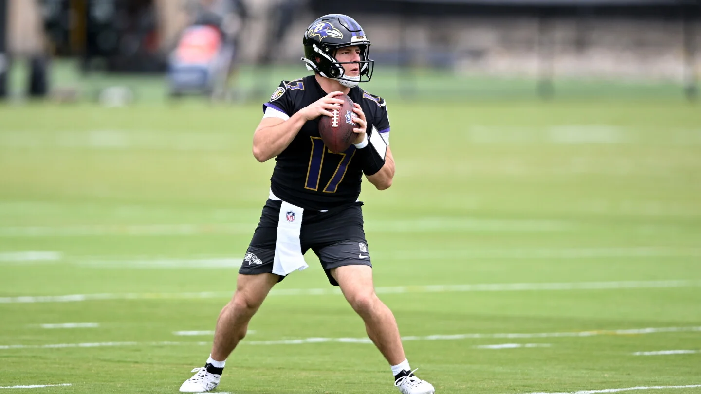 Ravens Waive Undrafted QB Diego Pavia Ahead of Camp