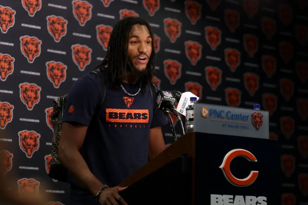 Bears coach bets on Luther Burden’s breakout in Year 2