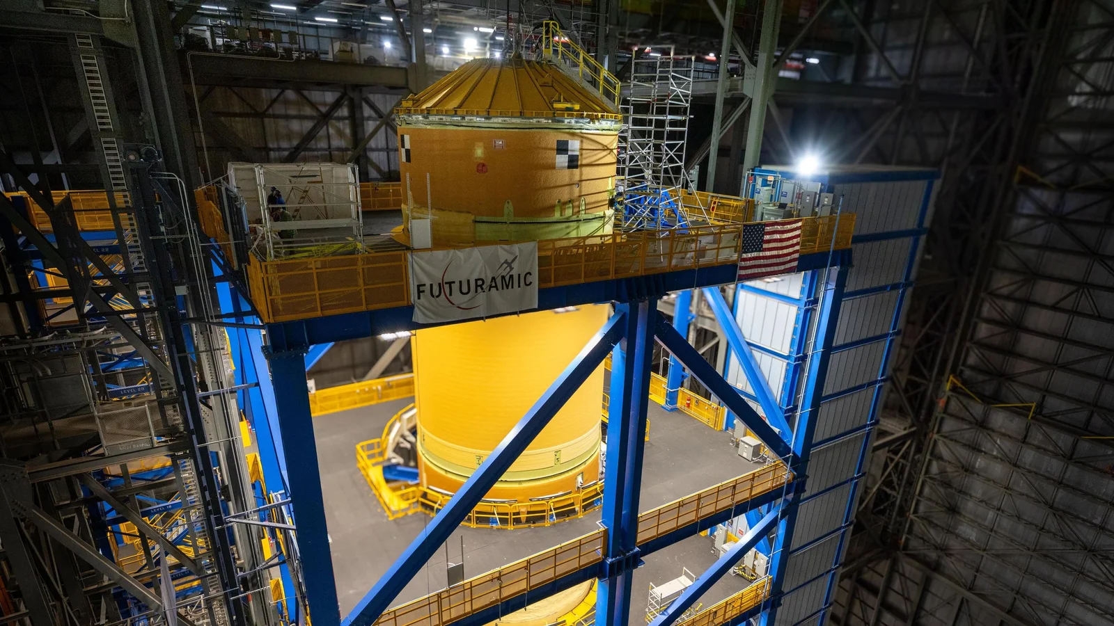 Artemis III advances toward the Moon as SLS core stands vertical for 2027 launch