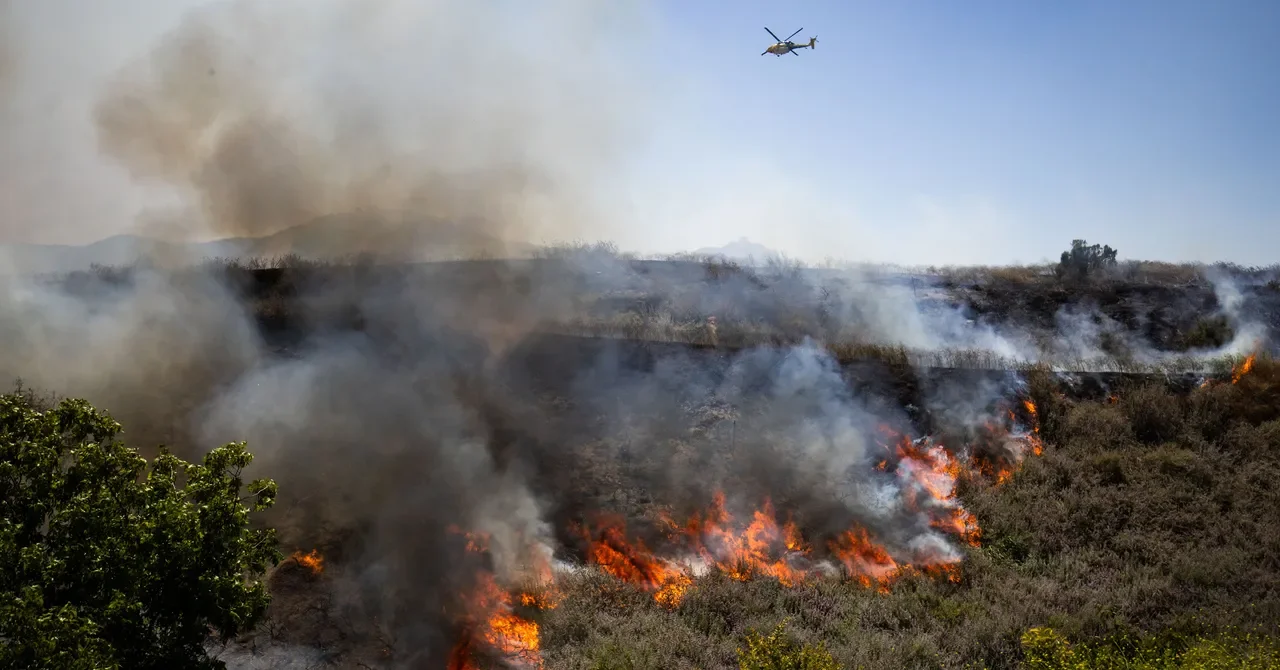 California's Fire Season Roars Early as Blazes Threaten Homes and Pines