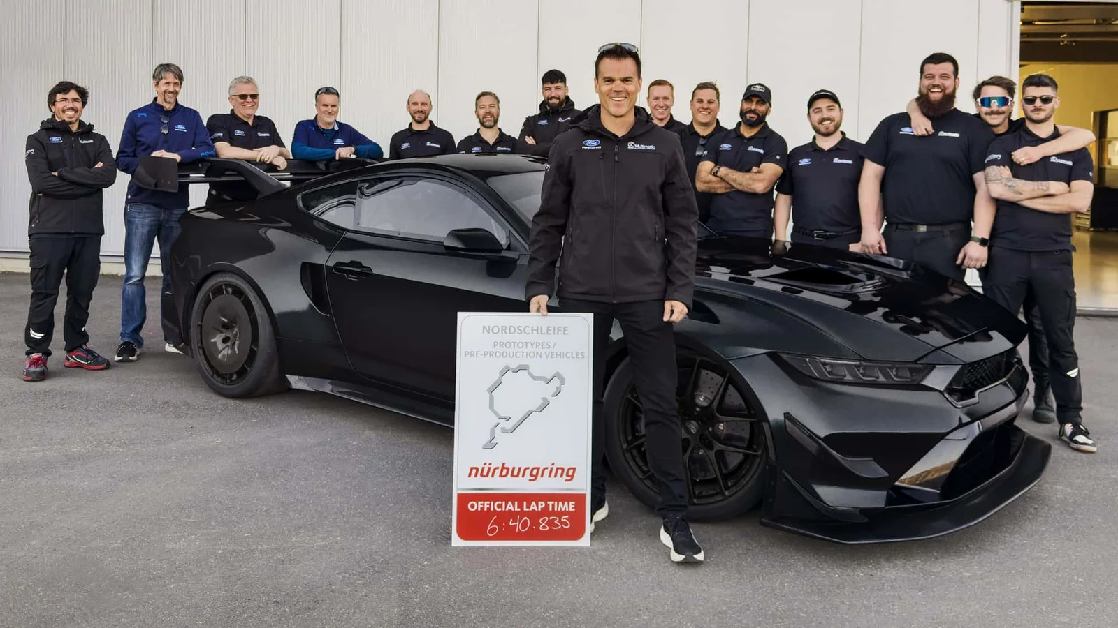 Mustang GTD Competition Smashes Nürburgring Lap Record for Americans