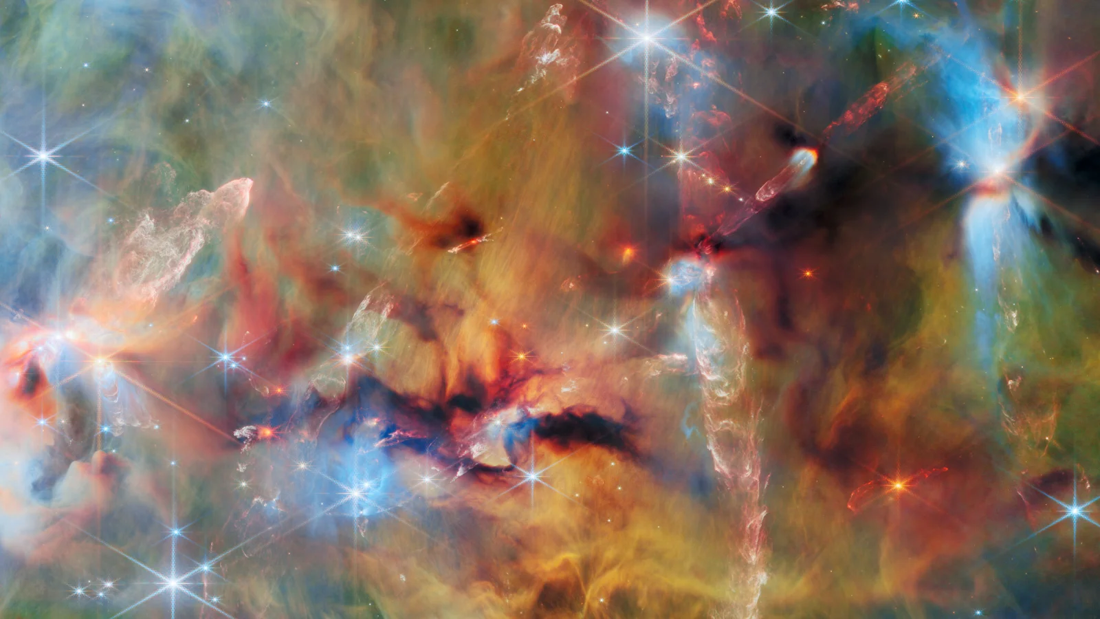 JWST spotlights Orion A as a bustling stellar nursery