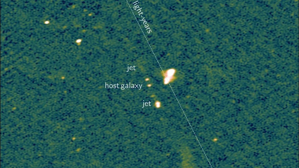 Porphyrion’s 23-Million-Light-Year Jet Rewrites Galactic Scale